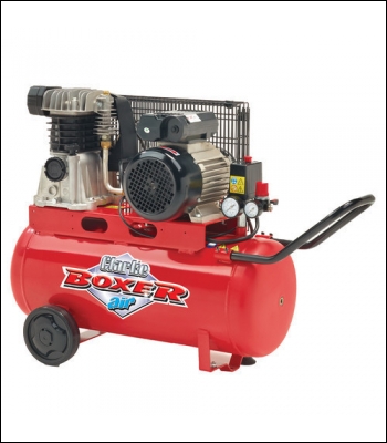 Clarke Boxer 14/50P 3hp 50 Litre Belt Driven Air Compressor (230V)