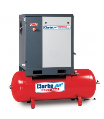 Clarke CXR100R 10HP 270 Litre Industrial Screw Compressor
