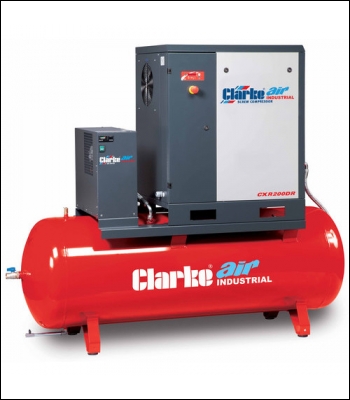 Clarke CXR200R 20HP 500 Litre Industrial Screw Compressor