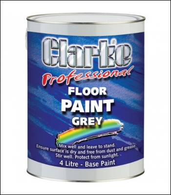 Clarke FP4L Professional Floor Paint - Grey