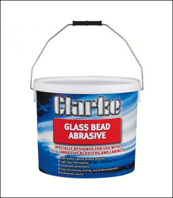 Clarke Glass Bead Abrasive - 20Kg