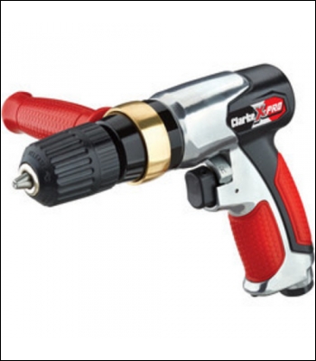 Clarke CAT137 X-Pro -  Professional 3/8” Keyless Reversible Air Drill