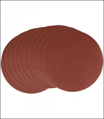 Clarke 50mm Dia 180 Grit Clarke CAT168 Orbital Air Sander Replacement Discs (10 Pack)