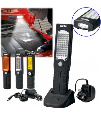 Clarke RWL55 - 58 LED Rechargeable Worklight