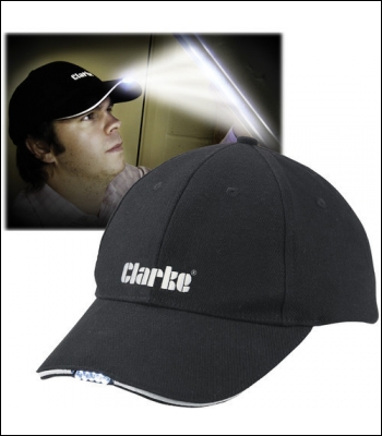 Clarke BBC-5 Baseball Cap with LED Lights