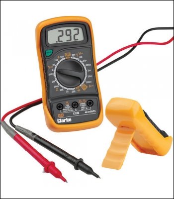 Clarke CDM10C Digital Multimeter – 5 Function