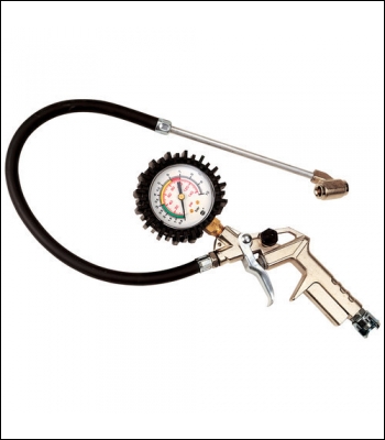 Clarke Twin Airline Tyre Inflator Gauge - 30DTC