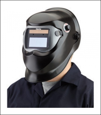 Clarke GWH4 Black Arc Activated Solar Powered Grinding/WeldingHeadshield