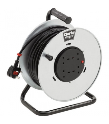 Clarke CCR50M 4 Socket 50m Cable Reel