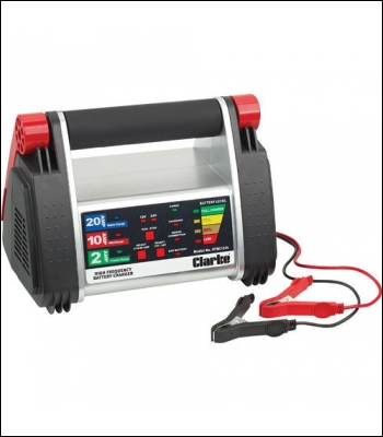 Clarke HFBC12/24 12/24V, 20Amp, 230V High Frequency Battery Charger