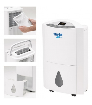 Clarke YDE20 20 Litre Dehumidifier