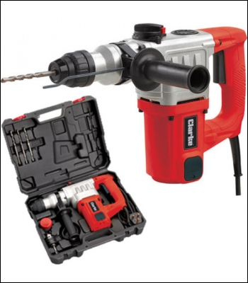 Clarke CRD1100 1100W SDS+ Hammer Drill (230V) - Code 6479610