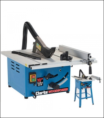 Clarke CTS14 10” (250mm) Table Saw With Extension Tables