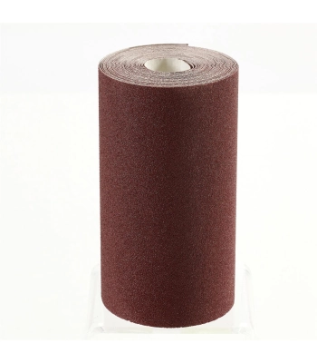 Clarke Red  Aluminium Oxide Hook & Loop  Roll 1m x 115mm Grit - Code 6502418