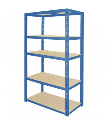Clarke CSR5175/30BL Heavy Duty Boltless Shelving (Blue) 175kg