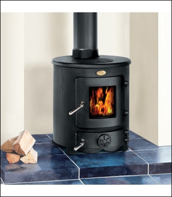 Clarke Barrel II 8kW Cast Iron Wood Burning Stove