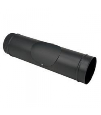 Clarke 6 inch  500mm Straight Flue Pipe with Door