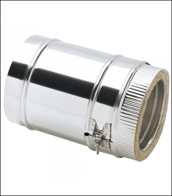 Clarke 6 inch  Stainless Steel Twin Wall Flue 300mm Length