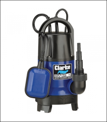 Clarke PSV6A 400W Submersible Pump With Folding Base