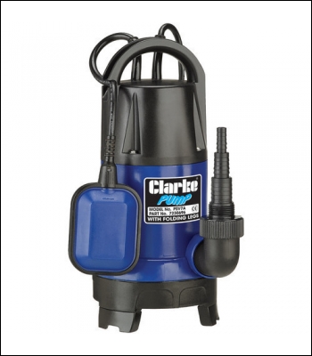 Clarke PSV7A 750W Submersible Pump With Folding Base