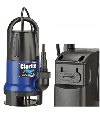 Clarke PSV5A Pump With Integrated Float Switch