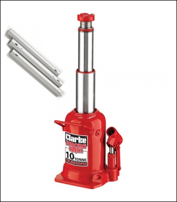 Clarke CTBJ10 10 Tonne Telescopic Bottle Jack