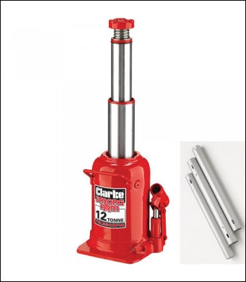 Clarke CTBJ12 12 Tonne Telescopic Bottle Jack