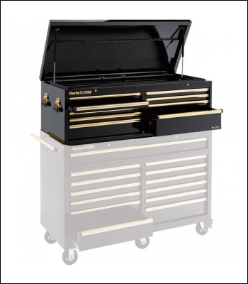 Clarke CBB231BGB Extra Large HD Plus 9 Drawer Tool Chest (Black & Gold)