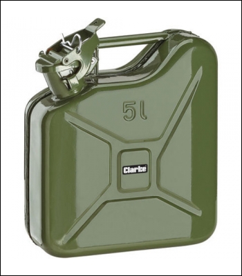 Clarke JC5LG 5 Litre Fuel Can (Green)