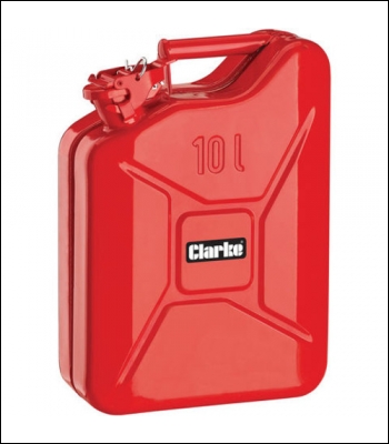 Clarke FC10LR 10 Litre Fuel Can (Red)