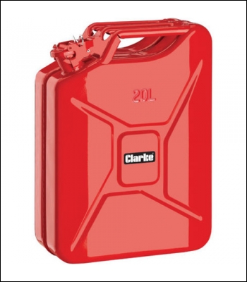 Clarke FC20LR 20 Litre Fuel Can (Red) - Code 7650050