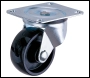 Clarke Polypropylene Castors Fixed / Swivel / Swivel & Brake (50mm - 100mm) - Code 4200057