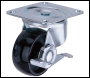 Clarke Polypropylene Castors Fixed / Swivel / Swivel & Brake (50mm - 100mm) - Code 4200063