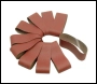 Clarke Aluminium Oxide Sanding Belts for CBS2 – 100x610mm, 60 Grit (Pack of 10) - Code 6500434