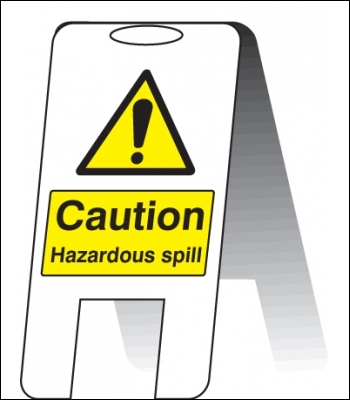 Clearspill Hazardous Spill Sign - 8533