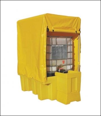 Clearspill Covered IBC Single Sump Pallet - BB1C