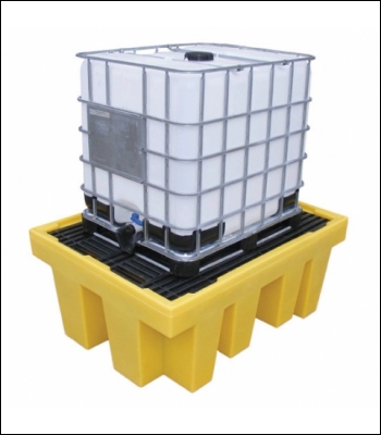 Clearspill 1100 Ltr Single IBC Sump Pallet - BB1