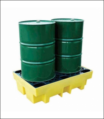 Clearspill Two Drum Spill Pallet - BP2