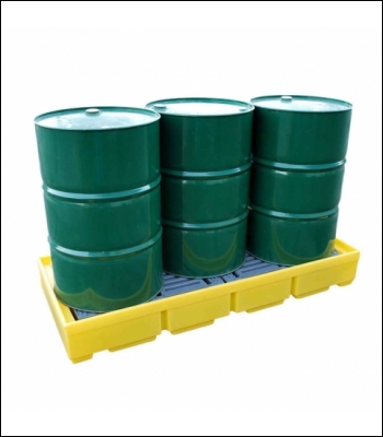 Clearspill Three Drum Spill Pallet - BP3
