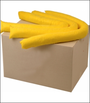 Clearspill Chemical Socks 8cm x 1.2m x 20 - CS12
