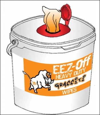 Clearspill Eez-Off Graffiti Remover Wipes x 4 - EO10