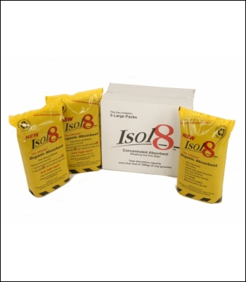 Clearspill Isol8 Organic Loose Absorbent 5 Pks/Box - ISO8
