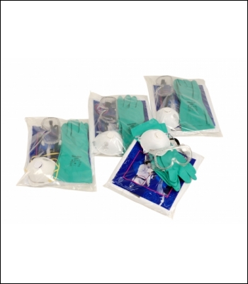 Clearspill PPE Pack (Suit/Gloves/Goggles/Mask) - PPE
