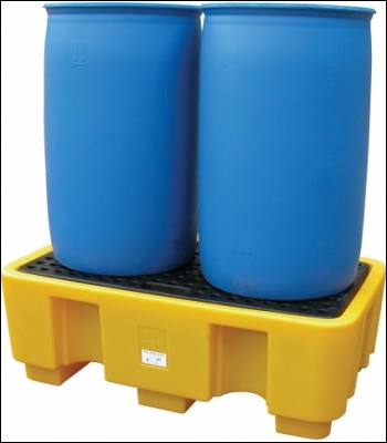 Clearspill Two Drum Spill Pallet - SJ-100-002