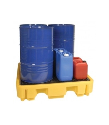 Clearspill Four Drum Spill Pallet - SJ-100-006