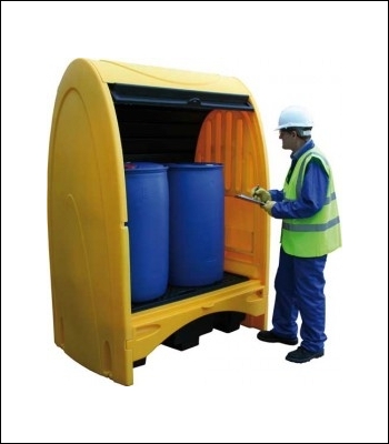 Clearspill 2 Drum Spillshak - SJC2-YE-BK-B-A
