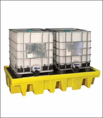 Clearspill 1140 Ltr Double IBC Sump Pallet - BB2