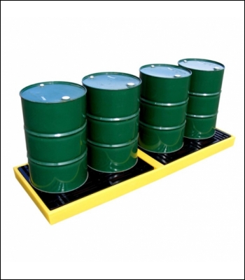 Clearspill 300 Ltr Four Drum Bunded Work Floor - BF4