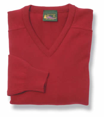 KS10 V Pure New Lambswool V-Neck Style Sweater