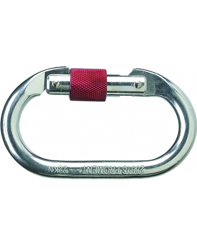DeltaPlus AM002 SCREW KARABINER 17MM OP. - C204 - Steel